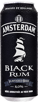 Bière Amsterdam Black Rum en cannette de 50 cl - 8° d'alcool